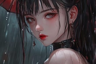 make a anime character