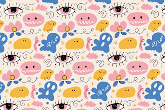 design cute pattern for you