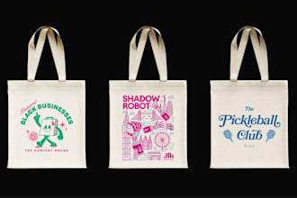 create tote bag designs according to your needs
