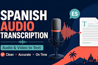 accurately transcribe spanish audio and video