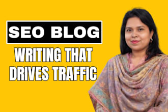 write SEO blog content that ranks and drives traffic