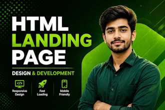 develop professional animated HTML, CSS and js website