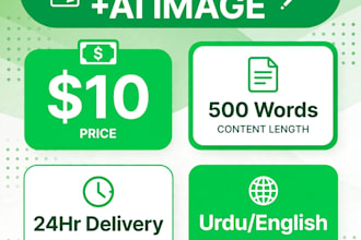write 500 word SEO blog post with ai portrait in 24 hours