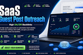 buid saas backlinks via saas guestpost on high da saas sites to rank blogs