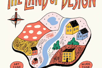 design map illustration drawing