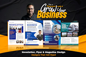 do newsletter, flyer and magazine layout pdf