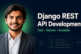 build django rest api and integrate django rest framework backend
