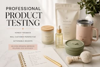 test your product and provide honest feedback