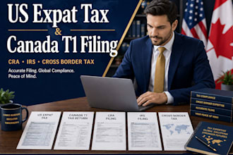 file us expat tax, canada t1 t2 return, cra irs filing and cross border tax