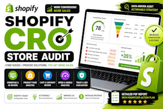 audit your shopify store to increase conversions and sales