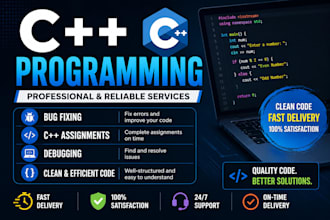 write, debug and fix c plus plus programs