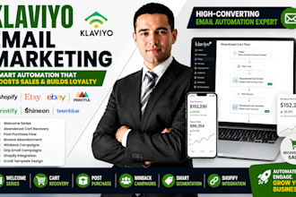 top notch klaviyo welcome series post purchase cart recovery or drip campaign