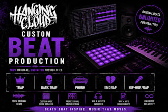 do a custom beat production