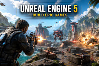 do unreal engine game development, 3d unreal engine game, ue5 game blueprint