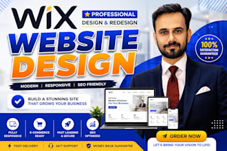 design and redesign professional wix websites