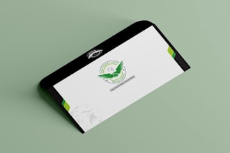 design business cards, envelope, stationery