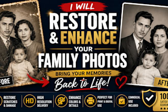 restore and enhance your family photos