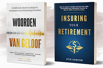 do book cover design, paperback book cover design
