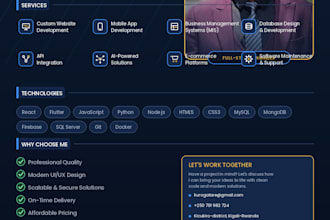 build a modern responsive website
