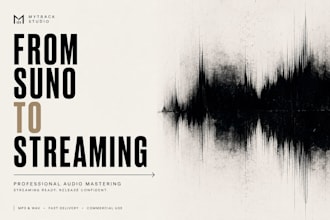 professionally master your suno ai song for streaming