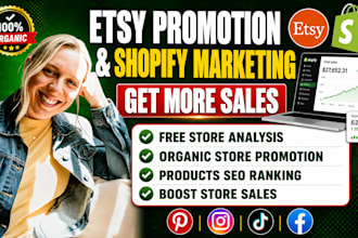 promote etsy shop shopify promotion etsy seo shopify marketing boost etsy sales