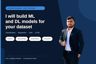 build ml and deep learning predictive models