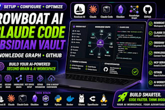 fix setup rowboat ai cowork claude code obsidian vault knowledge graph github