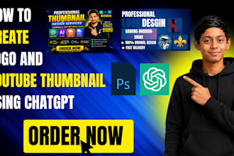 make simple to proffetional youtube thumbnail
