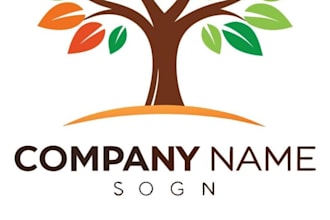 create professional and specialty tree service logo design for you