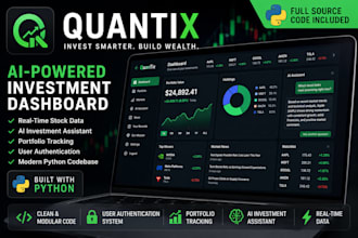 sell you my custom ai powered investment financal manager app