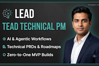 be your lead tech pm for ai strategy saas and engineering