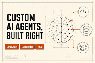 build custom ai agents using langchain, llamaindex, or google adk