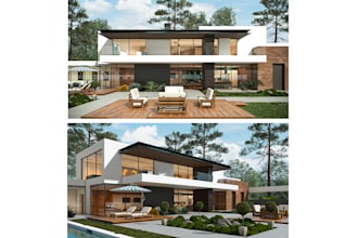 create photorealistic 3d architectural renderings