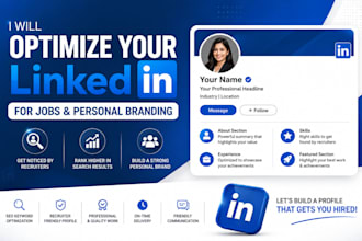 optimize your linkedin profile for jobs and personal branding