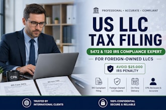 file irs form 5472 form 1120 back taxes for foreign owned llc to avoid penalties
