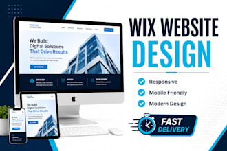design a responsive wix business website