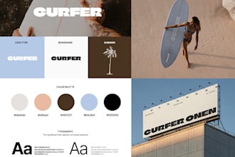 design minimal brand identity guidelines and style guide