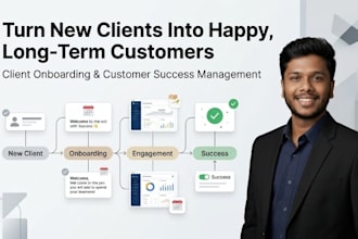 manage your client onboarding and customer success