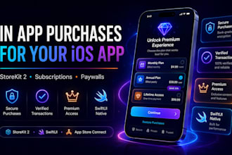 integrate storekit 2 in app purchases and subscriptions in your ios app