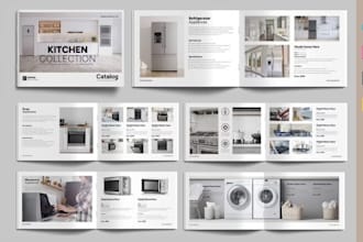 design custom interior kitchen cabinetry layout lookbook, spec book, magazine