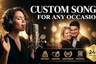 create a personalized song your loved one will never forget