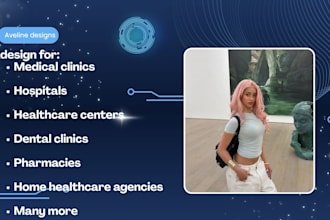 design a medical, healthcare, clinic, hospice home care flyer or brochure