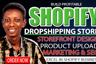 create 7 figure shopify for pet dropshipping or redesign coffee ecommerce store