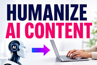 proofread, rewrite, and humanize your ai content or chatgpt articles