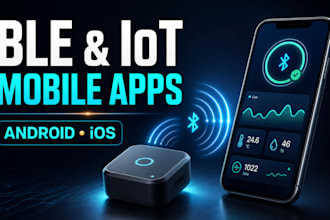 build or integrate a bluetooth ble iot mobile app for android and ios