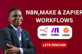n8n automation specialist,make automation,zapier integration,n8n expert