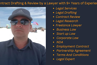 review, and negotiate contracts, agreements, and legal documents