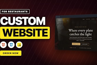 design a professional restaurant website in 48 hours