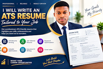 write an ats resume tailored to your job