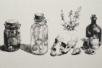 make product, character and object sketch designs